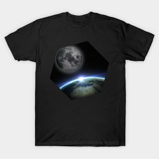 Earth and moon T-Shirt